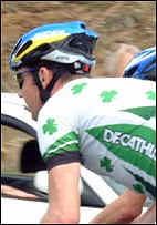 Mark Scanlon in the Tour Down Under